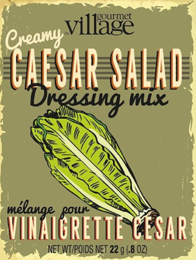 Gourmet Village Creamy Caesar Salad Dressing Mix