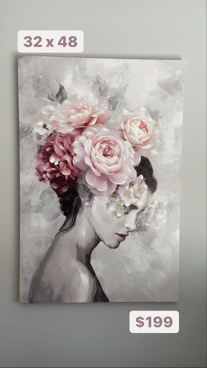 Girl Within The Roses