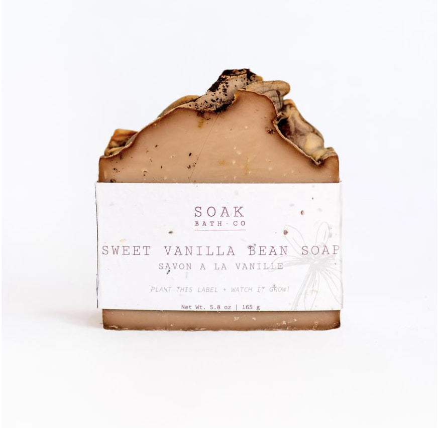 Sweet Vanilla Bean Soap Bar