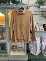 Button Up Long Sleeve Top