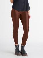 High Waisted faux leather leggings