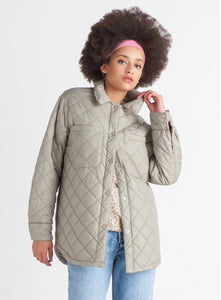 Quilted Light Puffer Jacket
