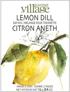 Gourmet Village Lemon Dill Dip Mix