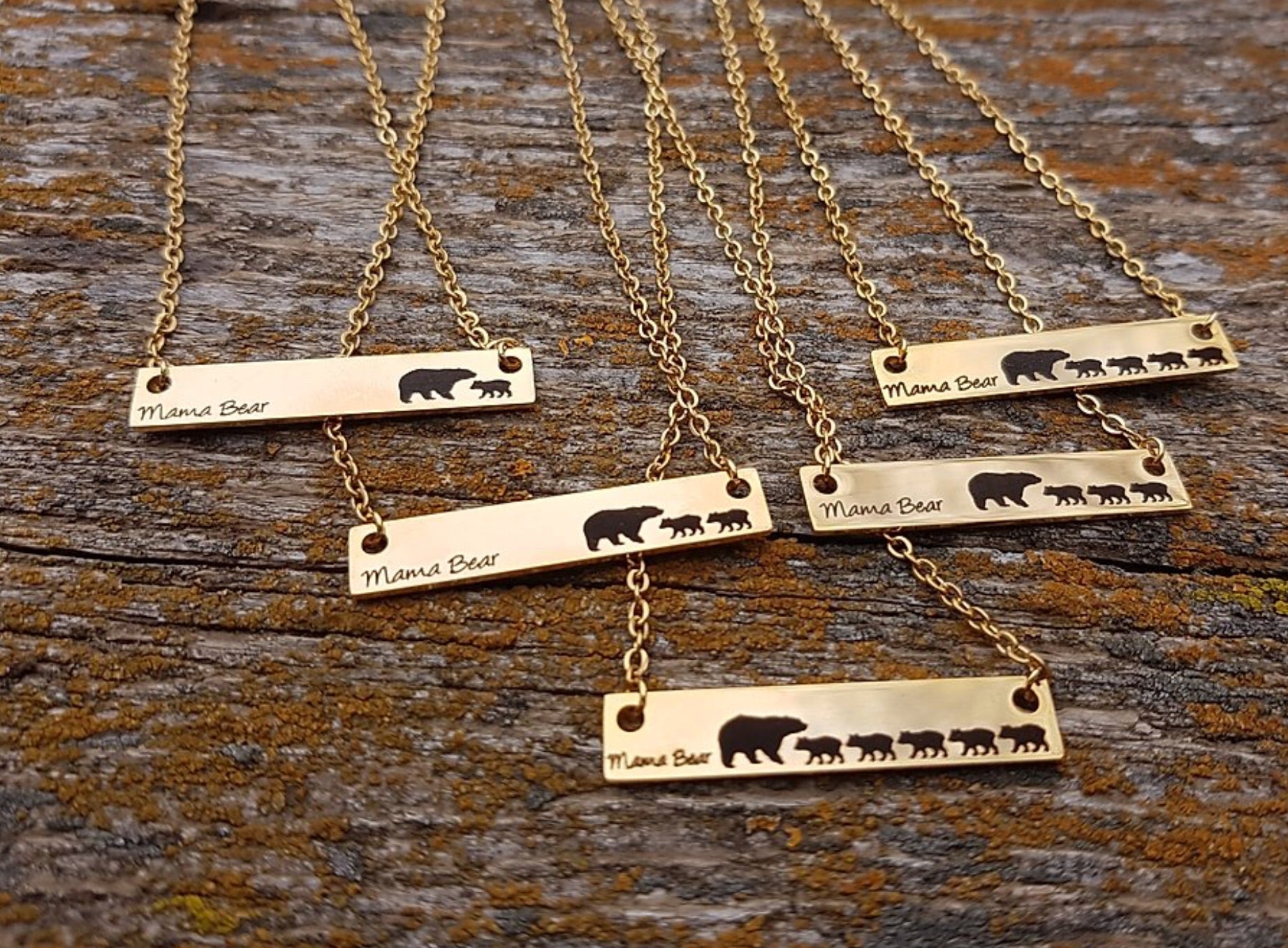 Mama Bear Chains - Silver & Gold Selections